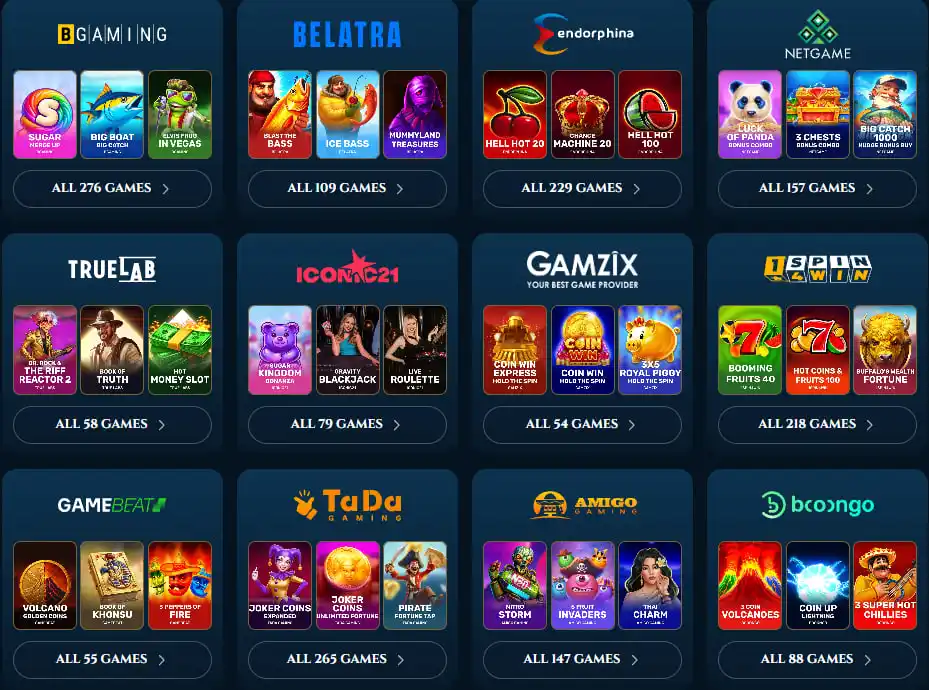 sherluck casino gaming providers